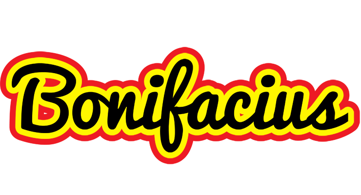 Bonifacius flaming logo