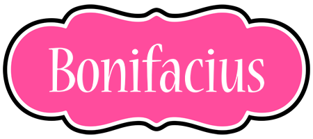 Bonifacius invitation logo