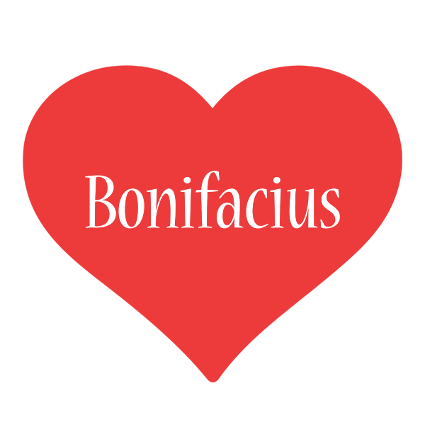 Bonifacius love logo
