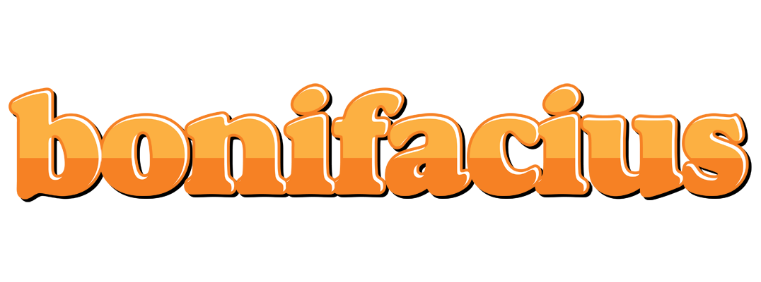 Bonifacius orange logo
