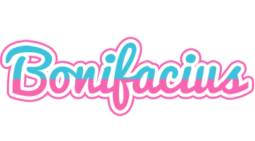 Bonifacius woman logo