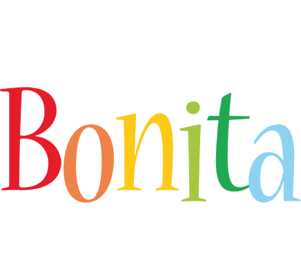 Bonita birthday logo
