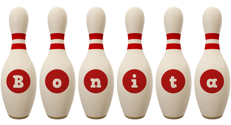 Bonita bowling-pin logo