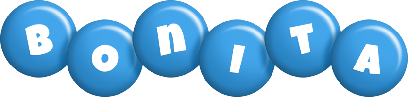 Bonita candy-blue logo