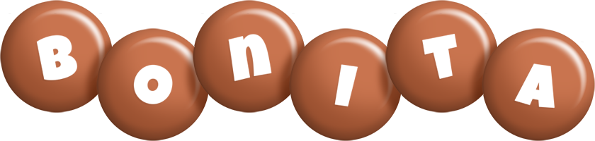 Bonita candy-brown logo