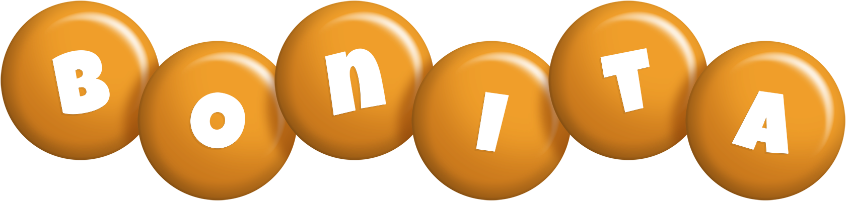 Bonita candy-orange logo