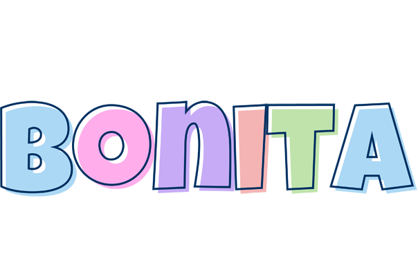 Bonita pastel logo