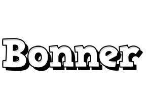 Bonner snowing logo