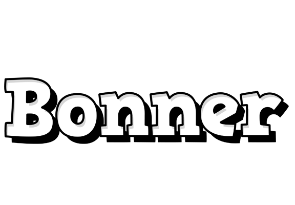 Bonner snowing logo