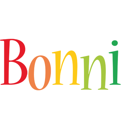 Bonni birthday logo