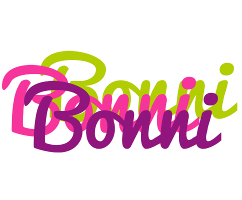 Bonni flowers logo