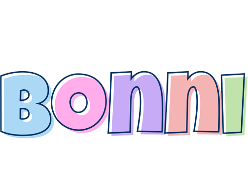 Bonni pastel logo