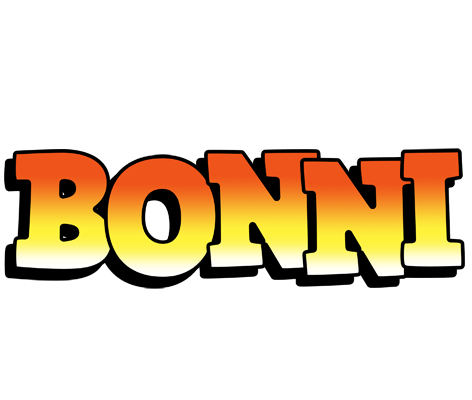 Bonni sunset logo