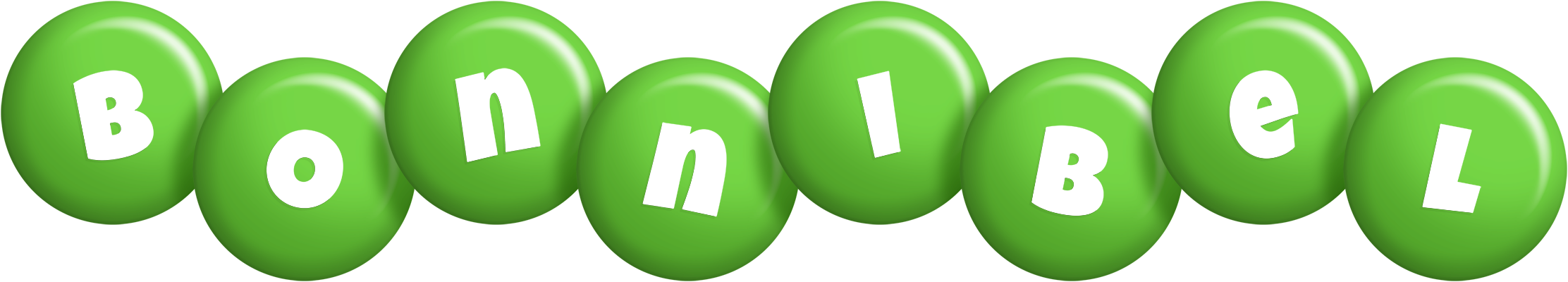 Bonnibel candy-green logo