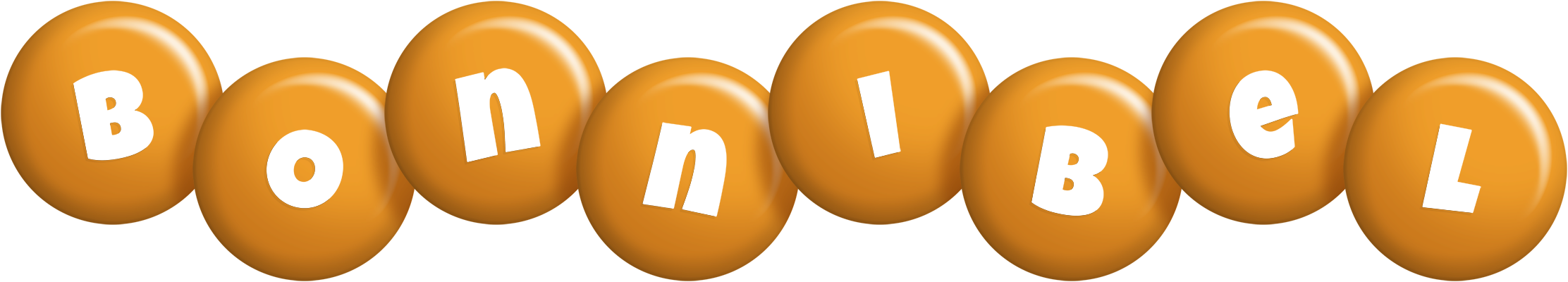 Bonnibel candy-orange logo