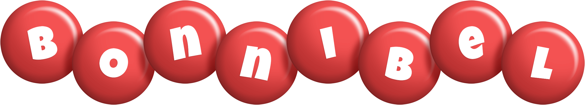 Bonnibel candy-red logo