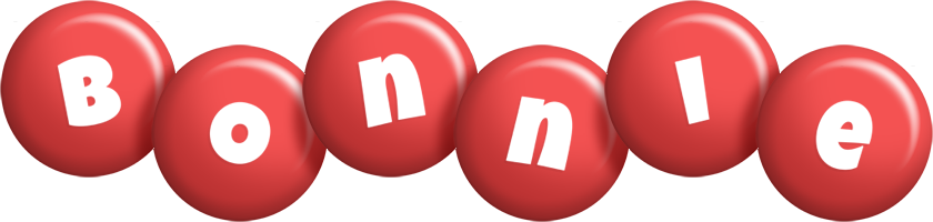 Bonnie candy-red logo