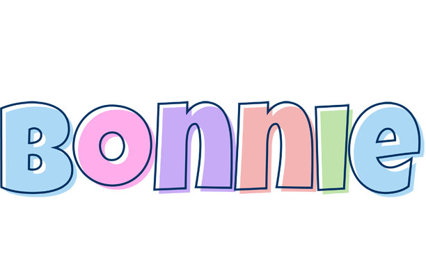 Bonnie pastel logo