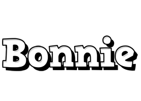 Bonnie snowing logo
