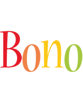 Bono birthday logo