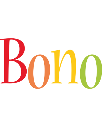 Bono birthday logo