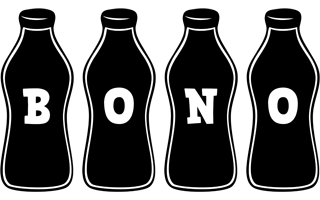 Bono bottle logo