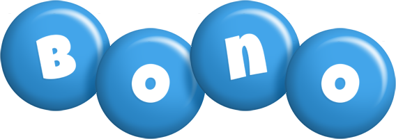 Bono candy-blue logo