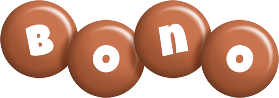 Bono candy-brown logo