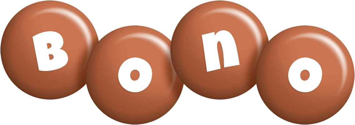 Bono candy-brown logo