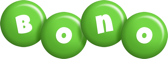 Bono candy-green logo