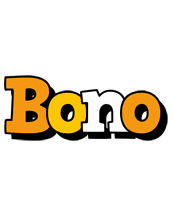 Bono cartoon logo