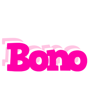 Bono dancing logo
