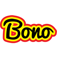 Bono flaming logo