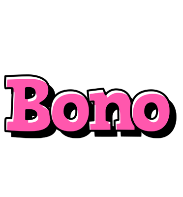Bono girlish logo