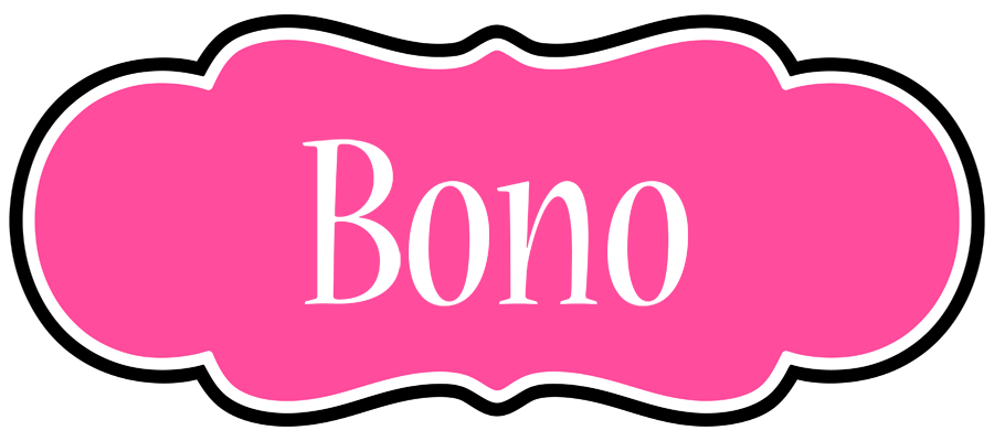 Bono invitation logo