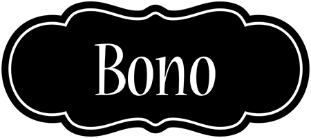 Bono welcome logo