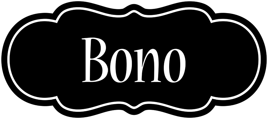 Bono welcome logo