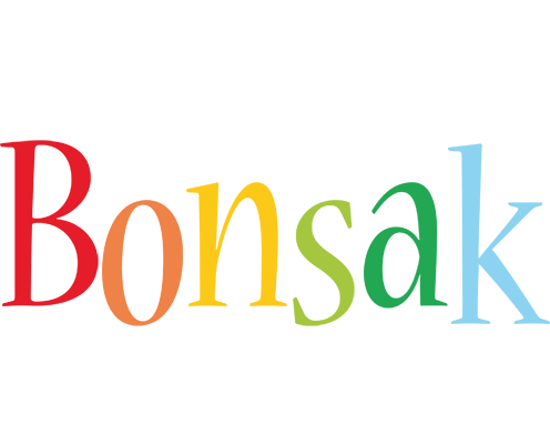 Bonsak birthday logo