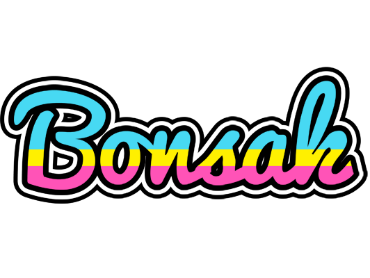 Bonsak circus logo
