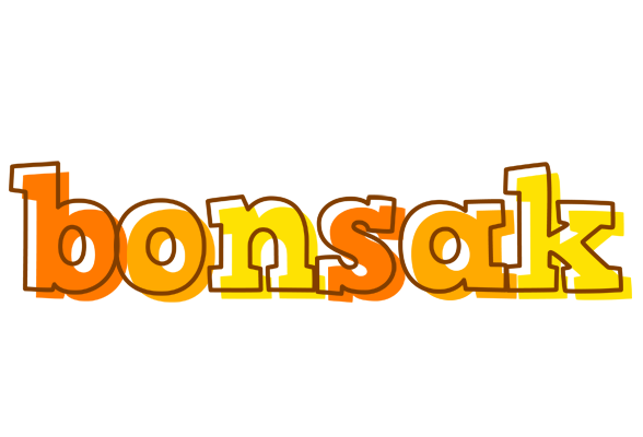 Bonsak desert logo