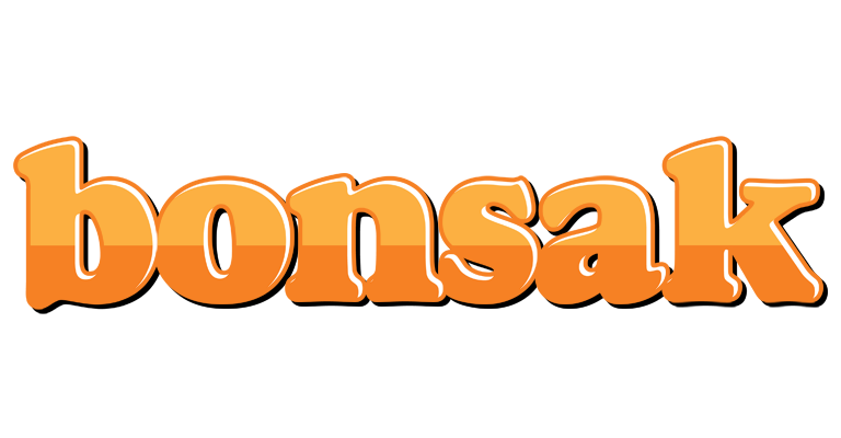 Bonsak orange logo