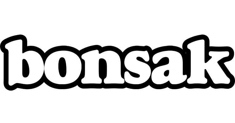 Bonsak panda logo