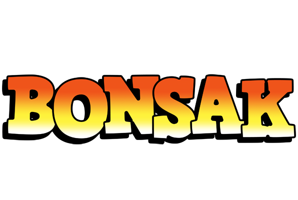 Bonsak sunset logo