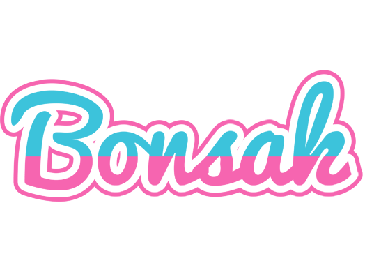 Bonsak woman logo
