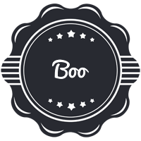 Boo badge logo