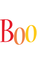 Boo birthday logo