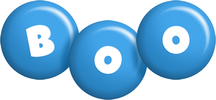 Boo candy-blue logo