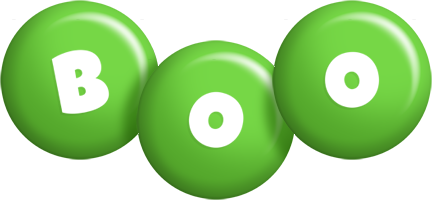 Boo candy-green logo