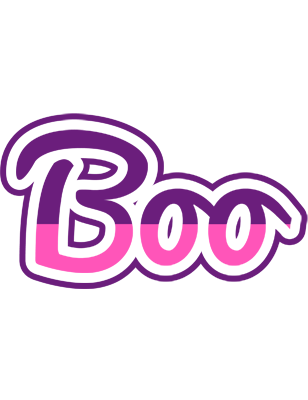 Boo cheerful logo