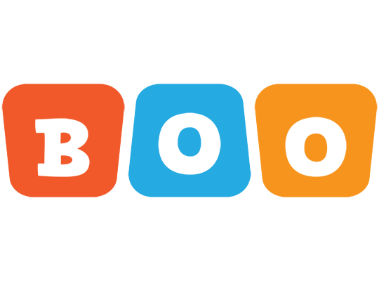 Boo comics logo